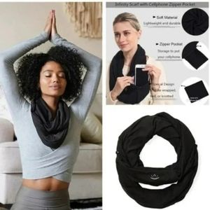 Beyond Yoga Infinity Scarf with Pocket
